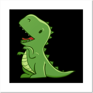 Little T-Rex Posters and Art